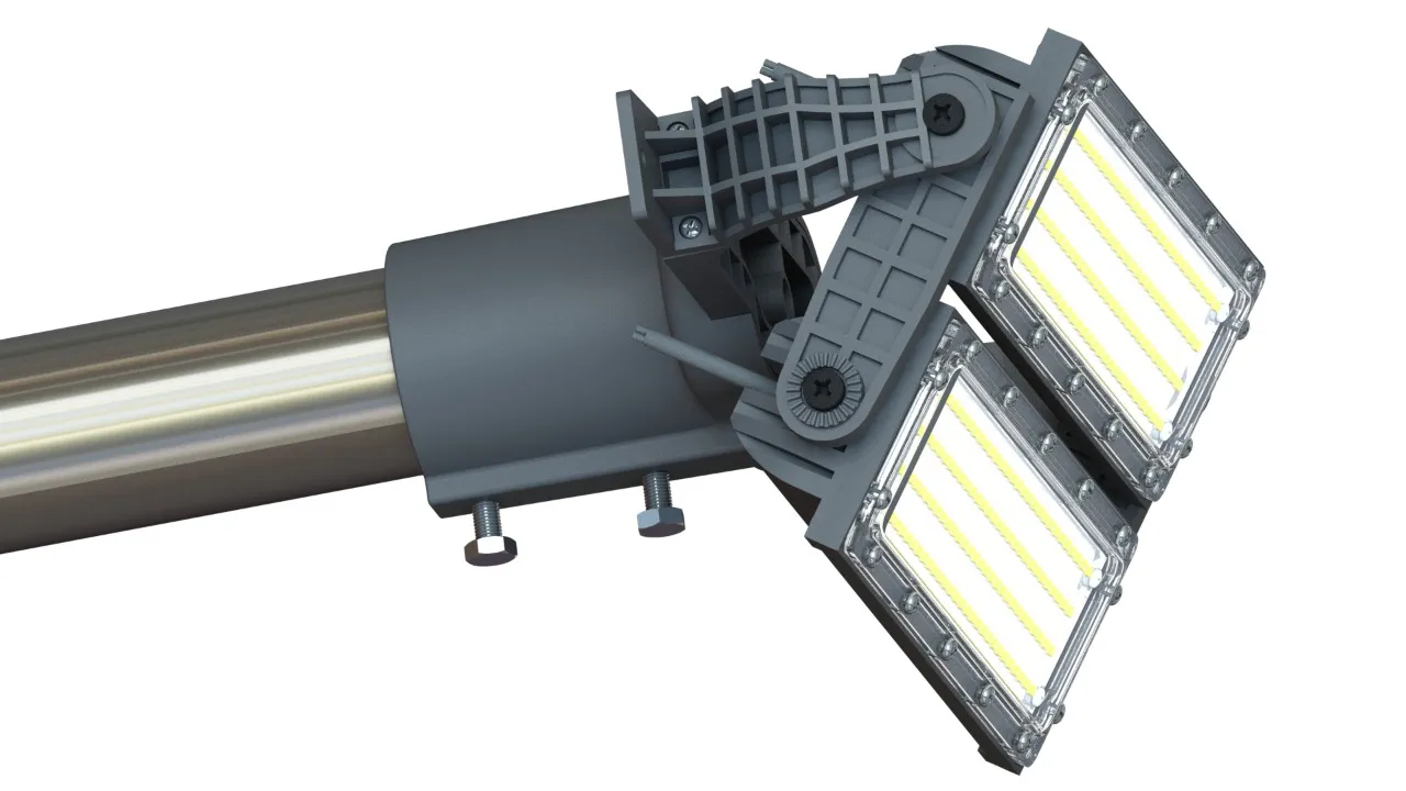 Alumbrado público con fotocélula Led Osram 200w 18000lm blanco frío autovolt Ip66 - Imagem 2