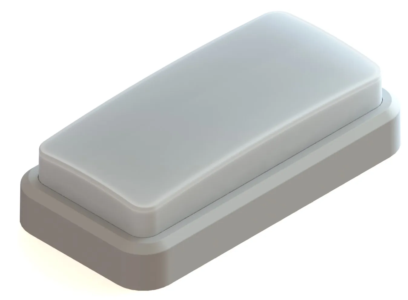 Lámpara Led de pared 8w 800lm autovoltaje Ip66